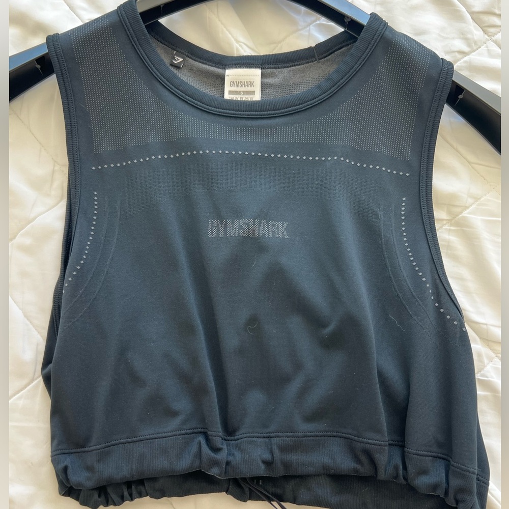 Gymshark Cropped Tank with Drawstring